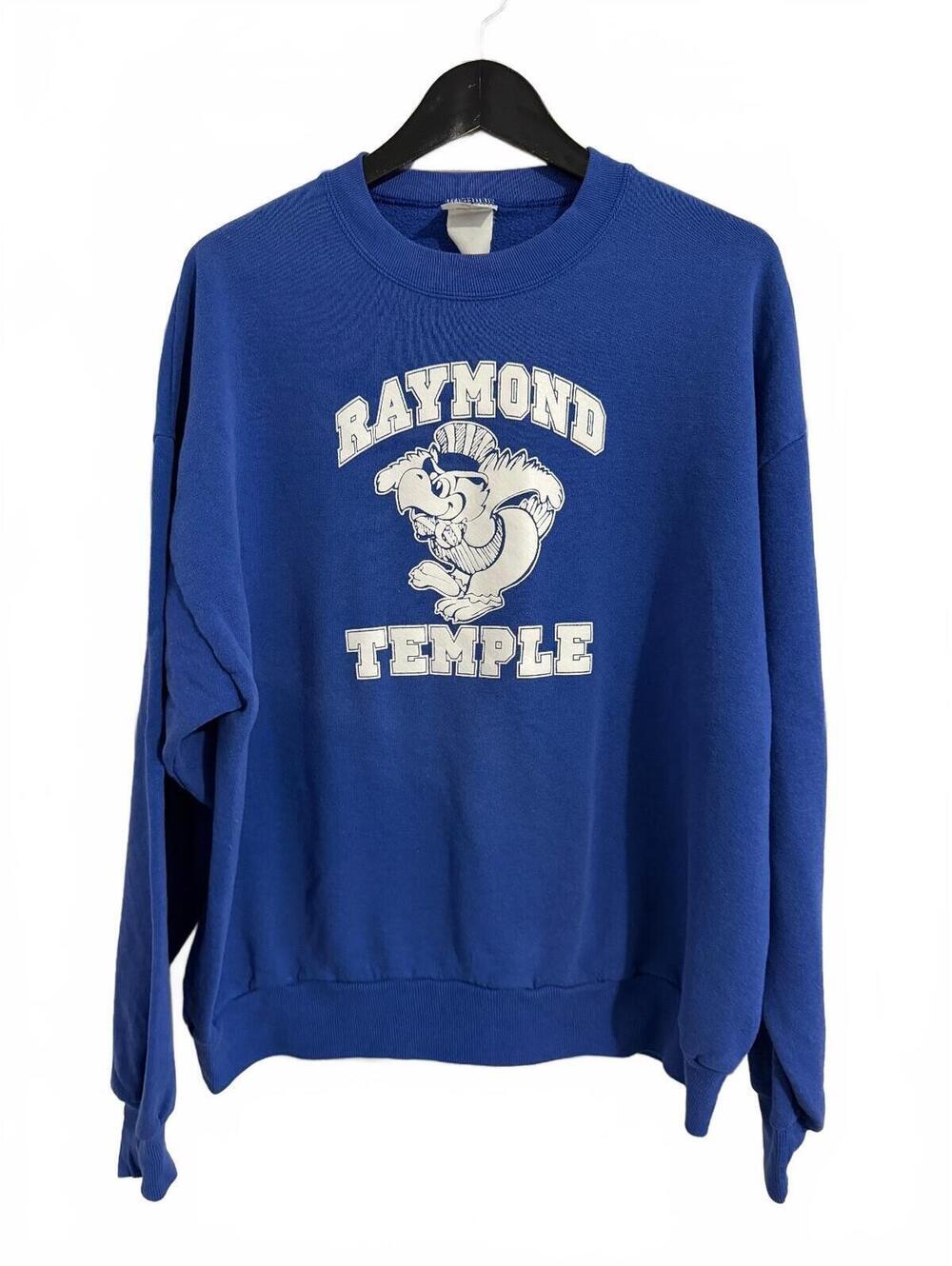 Vintage Raymond Temple Crewneck Sweatshirt Size Large
